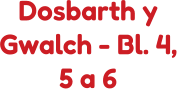 Dosbarth y Gwalch - Bl. 4, 5 a 6